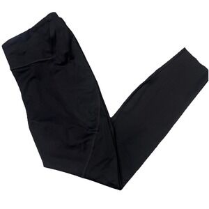 Lululemon Black 25" Legging with Belt Loops Size 8 Yoga Workout Activewear